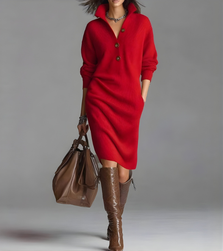 Maddison™ Cozy Elegant Knit Dress