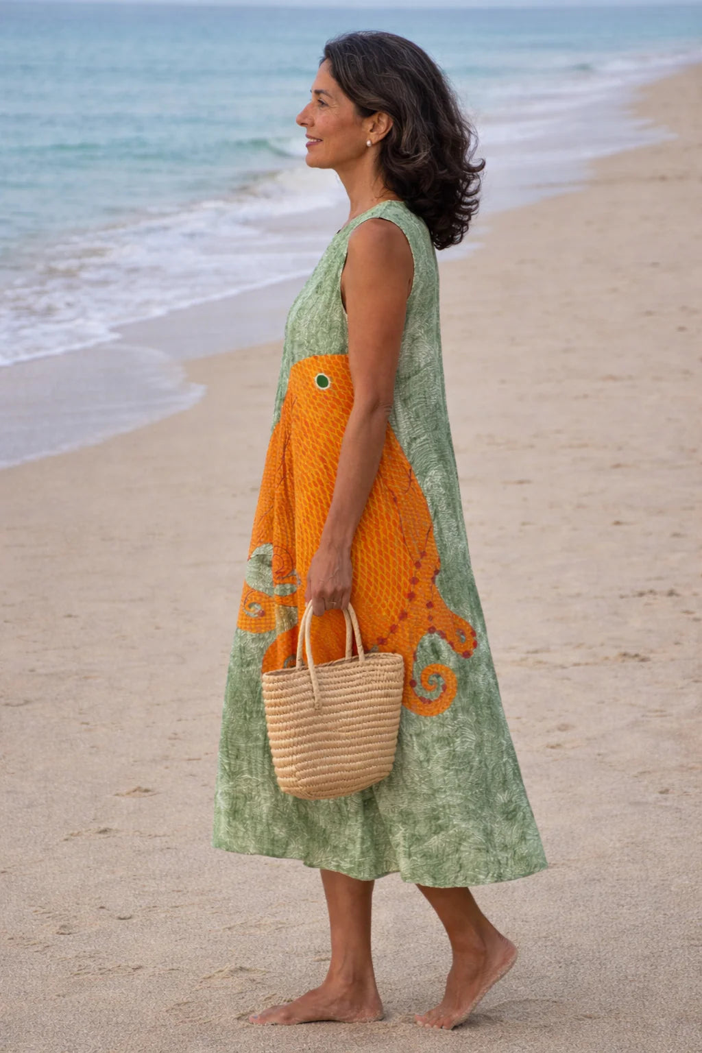 Olivia | Ocean-style Midi Dress