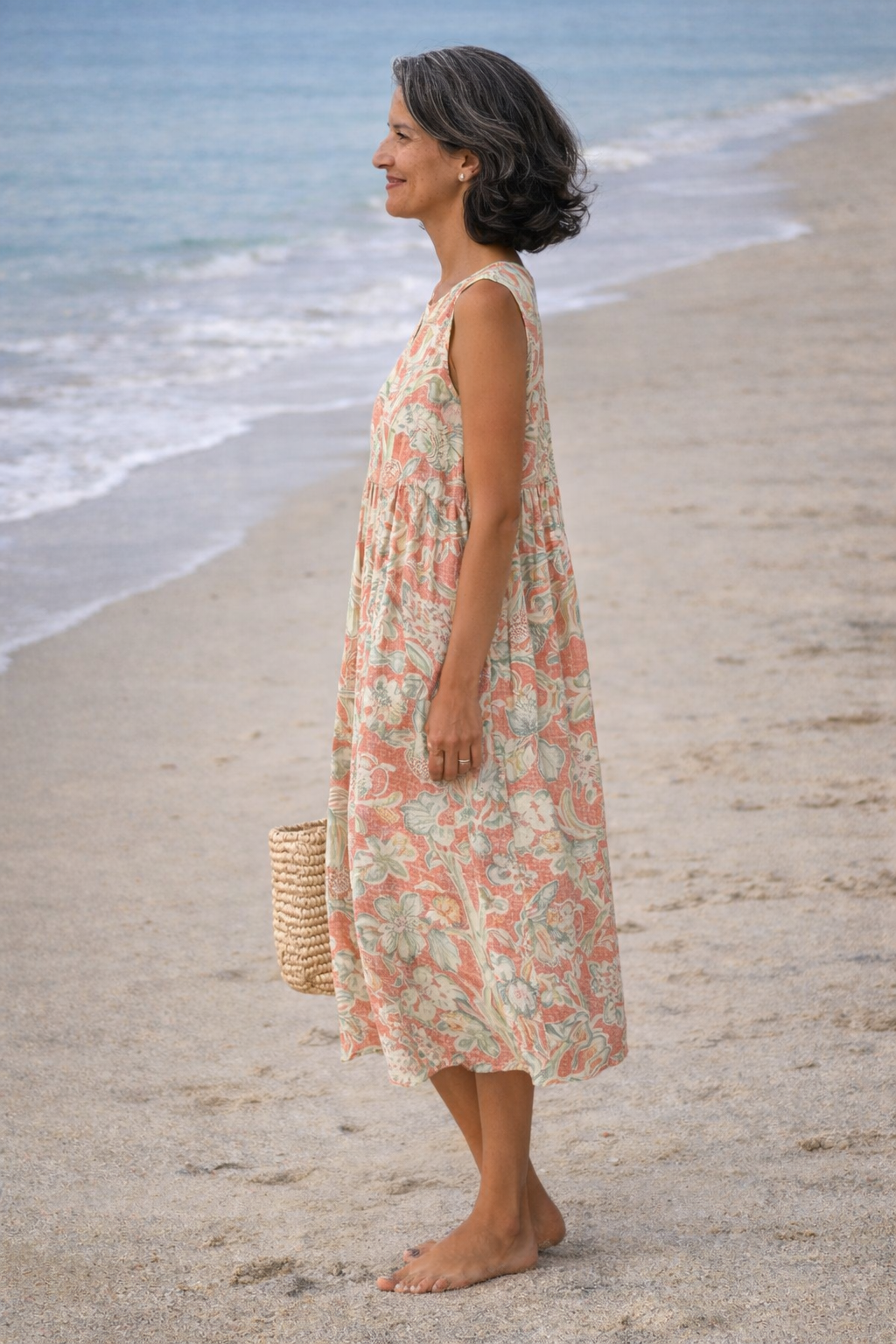 Bella | Floral Midi Dress