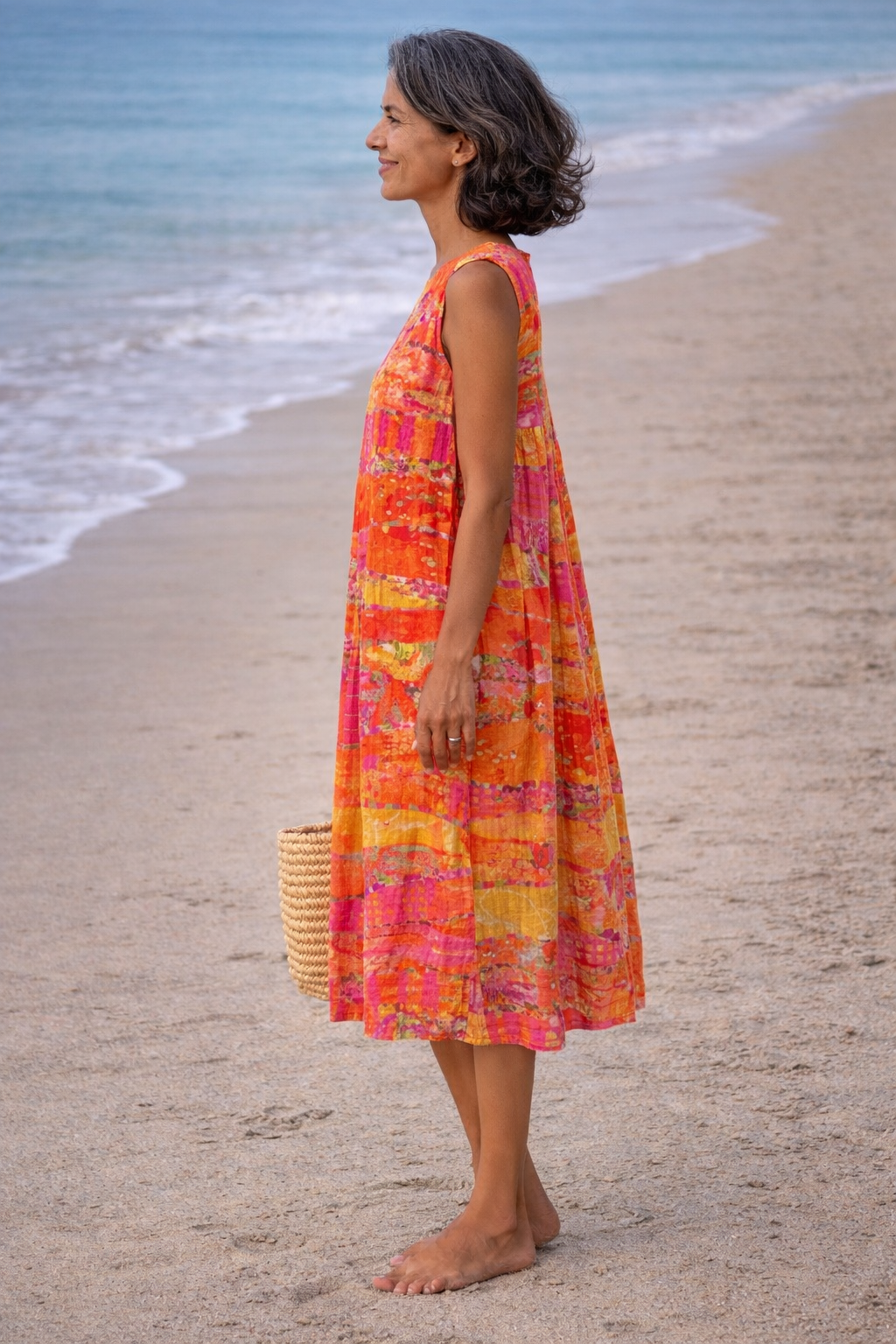Nora | Sunset Midi Dress