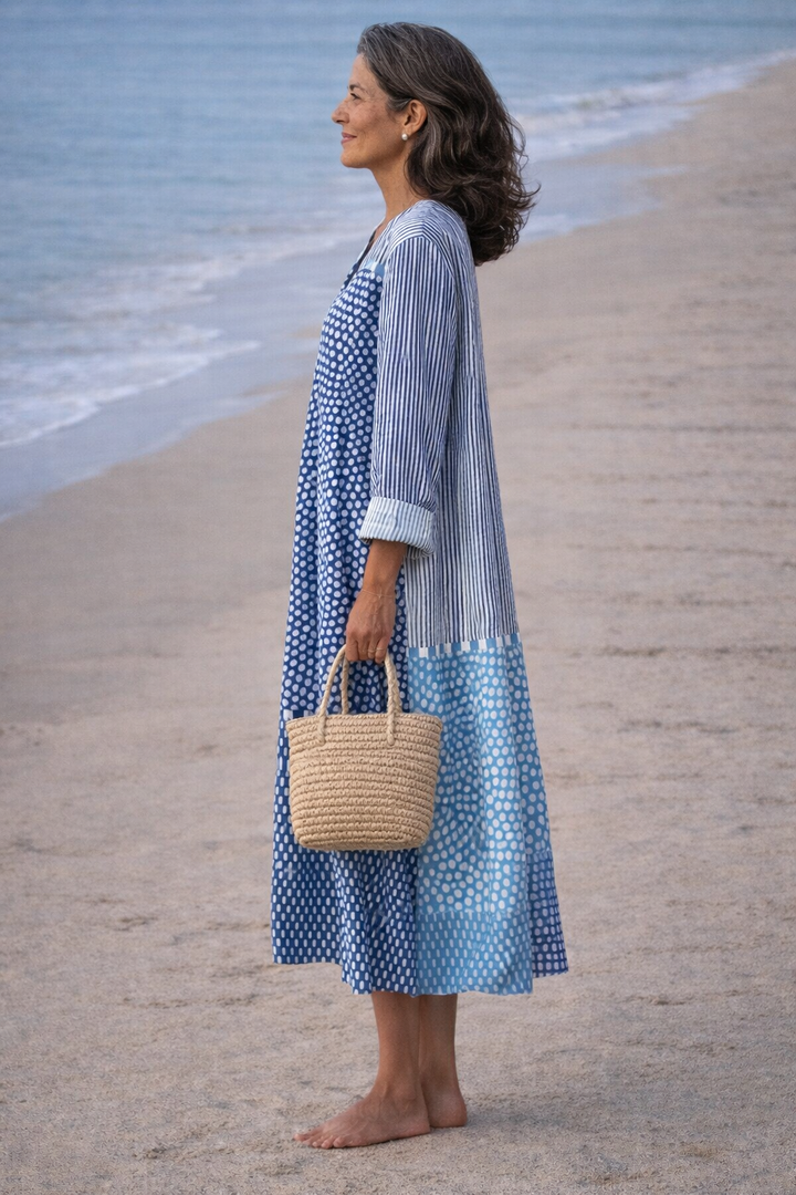 Breeze Flowy Blue Dress