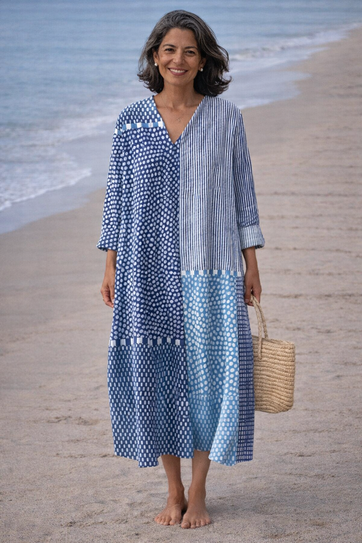 Breeze Flowy Blue Dress