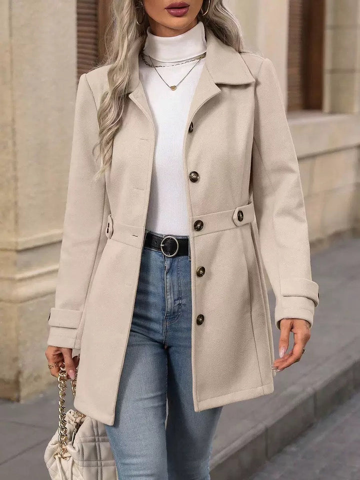 Elena™ | Timeless Belted Coat