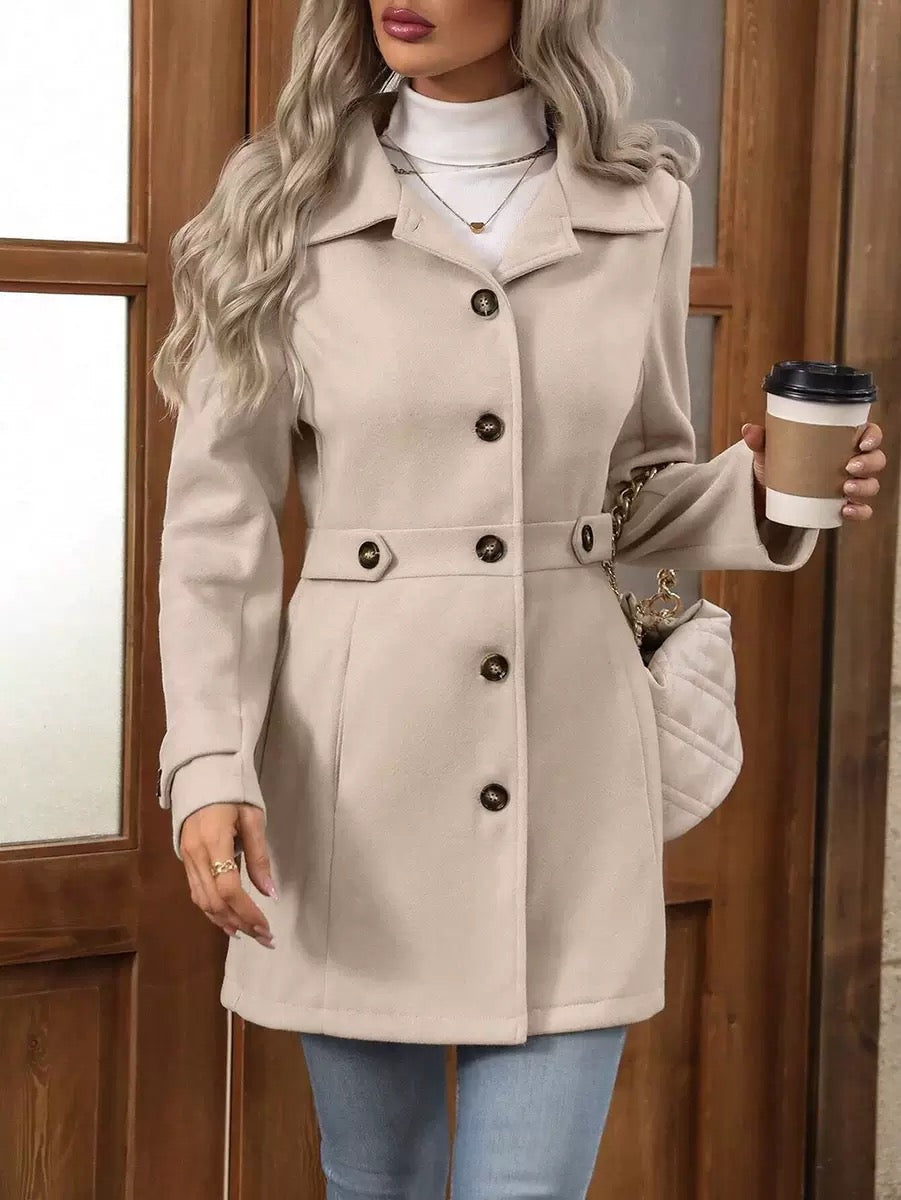 Elena™ | Timeless Belted Coat