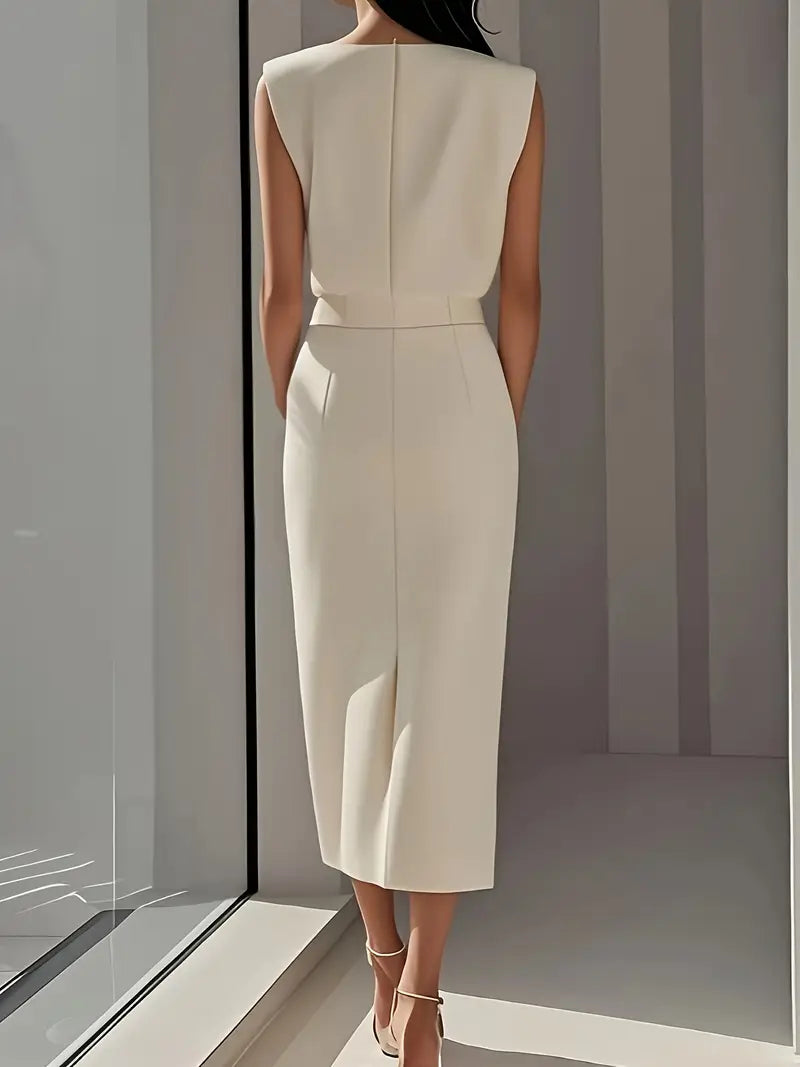 Ruby | Midi Dress with Side Slit