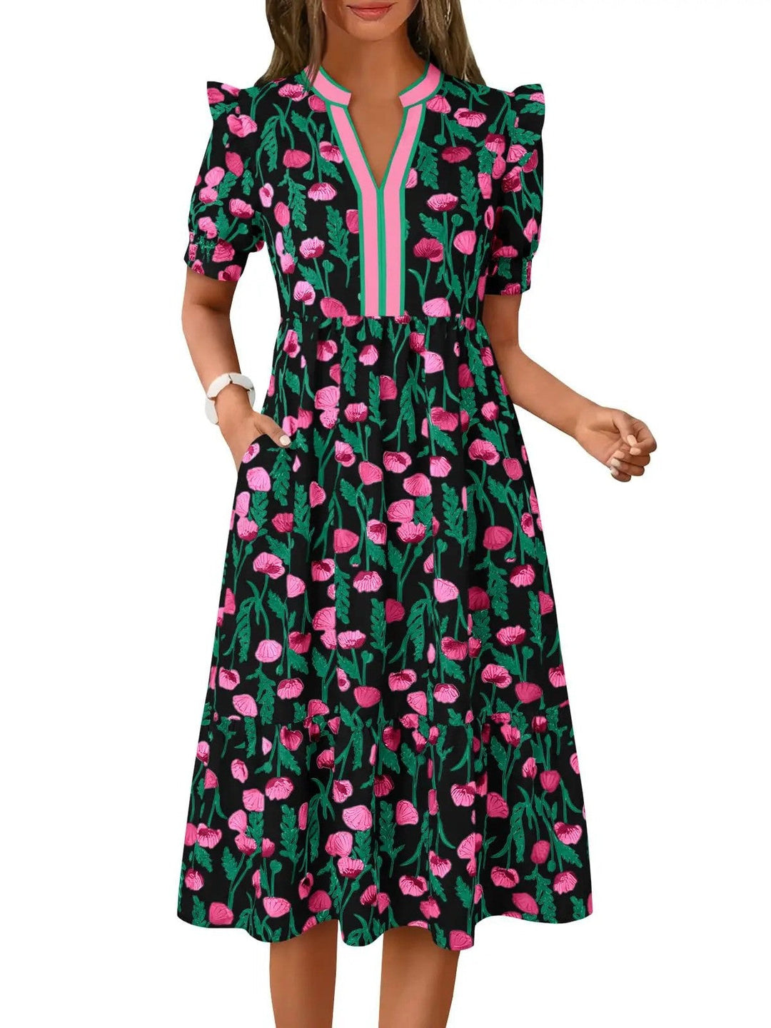 FAWN - Floral Maxi Dress