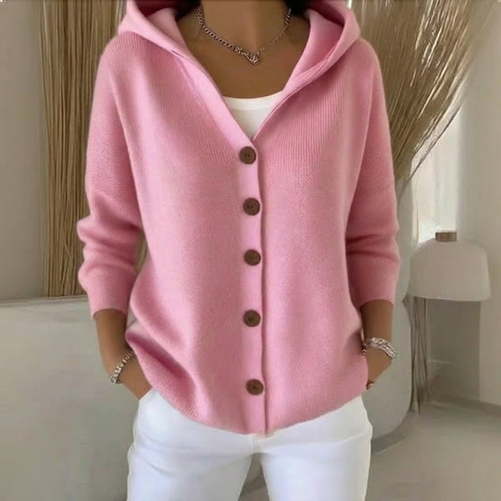 Diana™ | Effortless Comfort - Soft Hooded Knit Cardigan