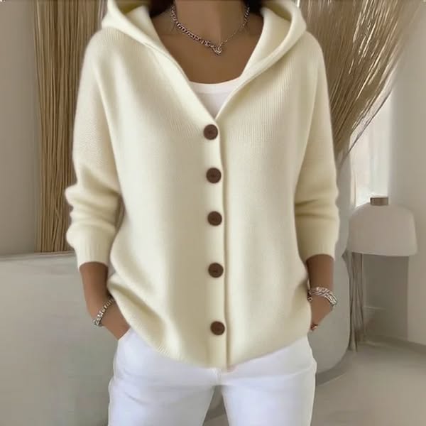 Diana™ | Effortless Comfort - Soft Hooded Knit Cardigan