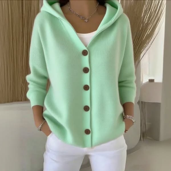 Diana™ | Effortless Comfort - Soft Hooded Knit Cardigan