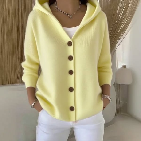 Diana™ | Effortless Comfort - Soft Hooded Knit Cardigan